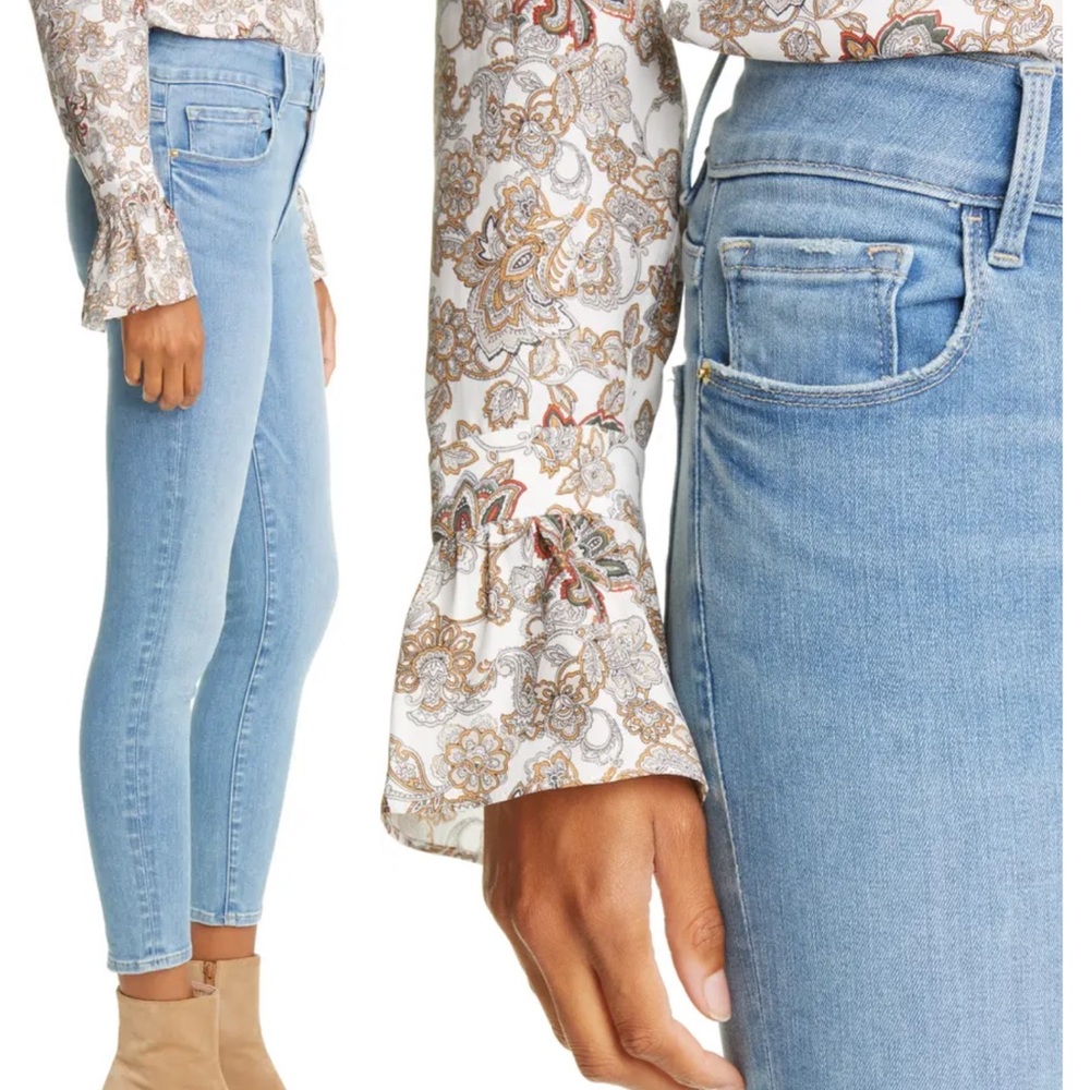 Frame Le One Skinny Jeans in Caspio Fits Size 8-16 - Picture 4 of 15